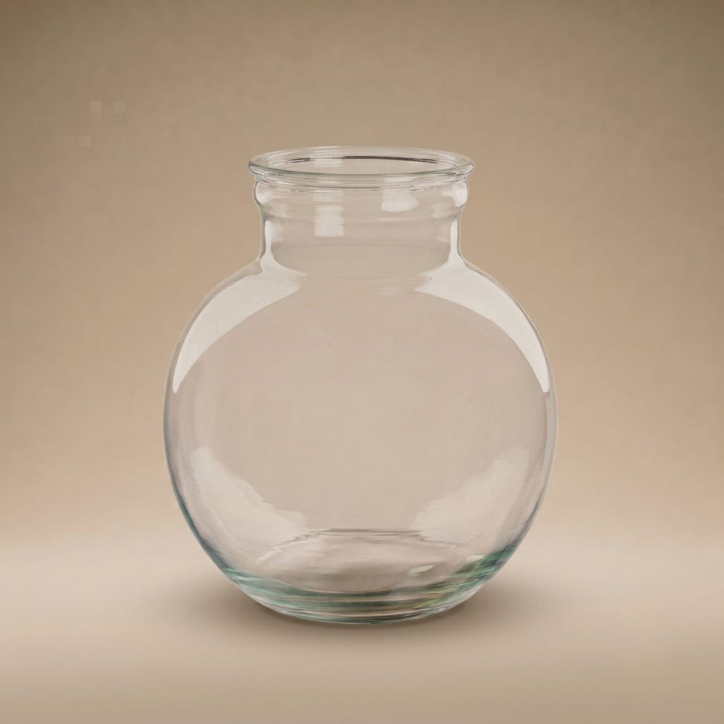 Bottle 'Teddy' - Recycled Glass Ø 25 Cm ↑ 26.5 Cm