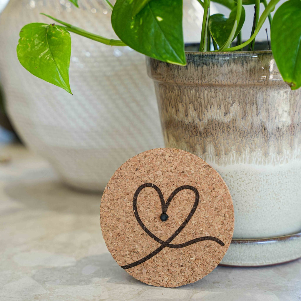 Engraved Led Cork Lid - 'Love Mom'