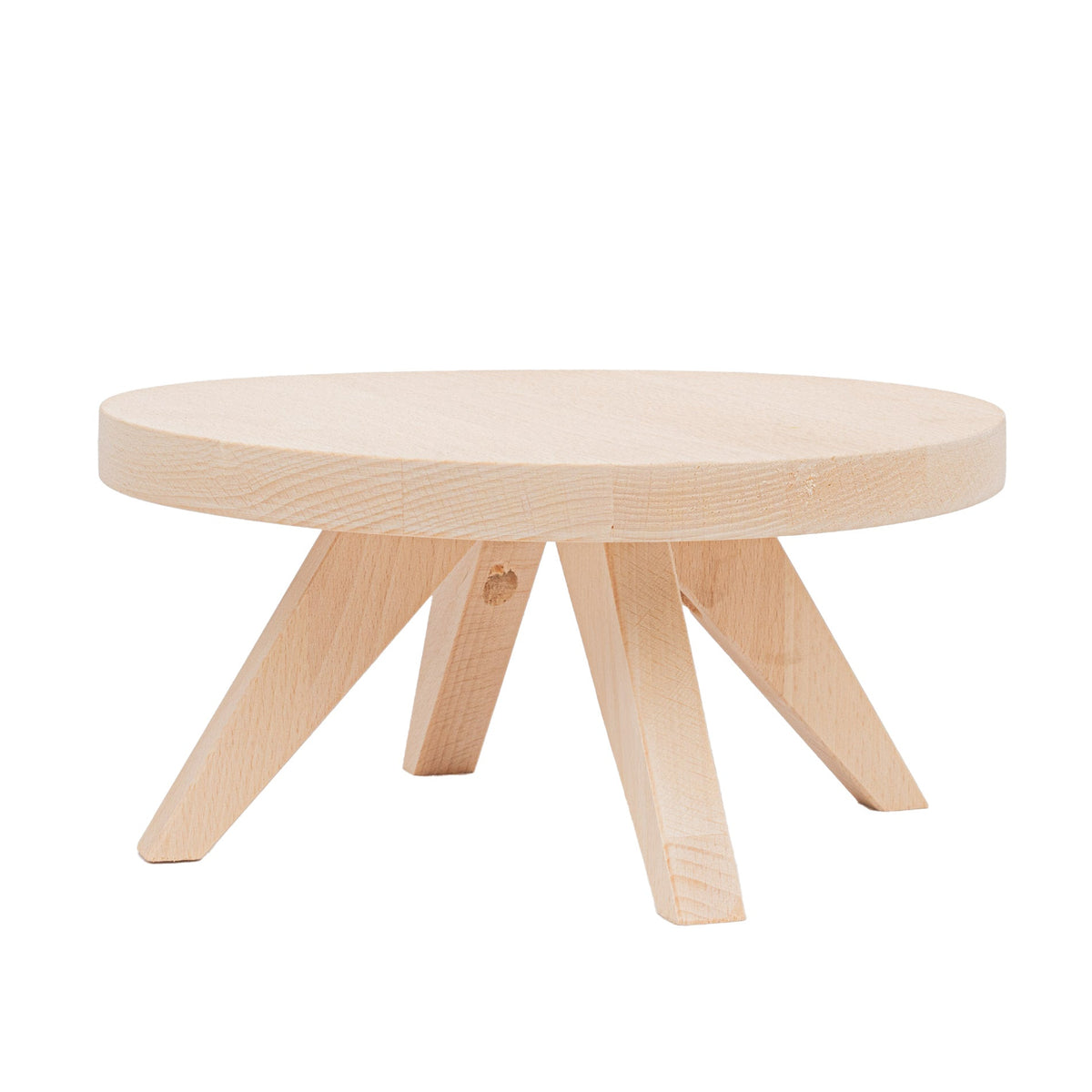 Tibbe 12 Cm - Wooden Plant Or Terrarium Stand