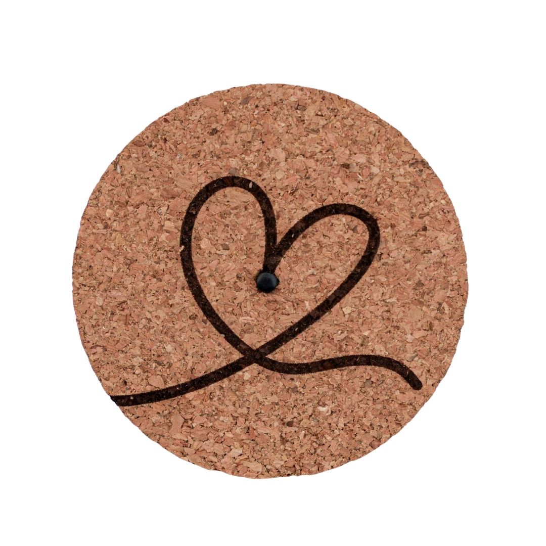 Engraved Led Cork Lid - 'Love Mom'