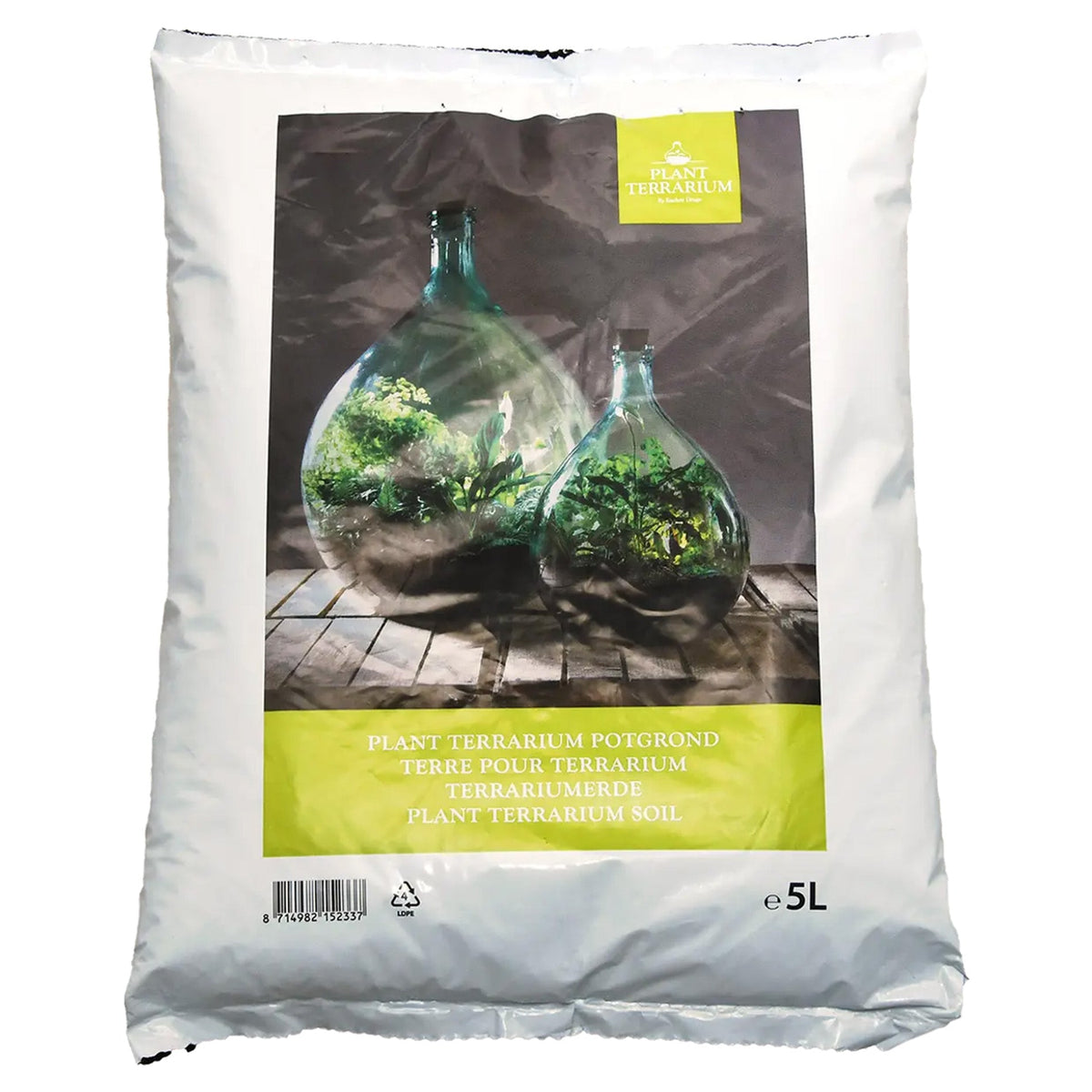 Planten Terrarium Potgrond - 5 Liter - Voor Terrarium En Flessentuin