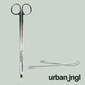 Terrarium Scissors - Metal - 25 Cm - Extra Long - Curved Blades - Stainless Steel